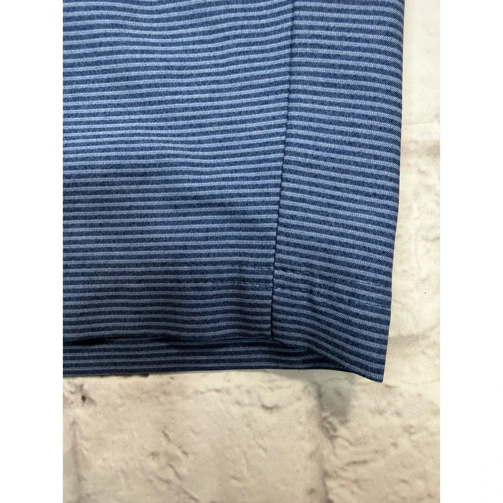 Pebble Beach‎ Mens Blue Striped Performance Golf Shorts Size 40 Stretch